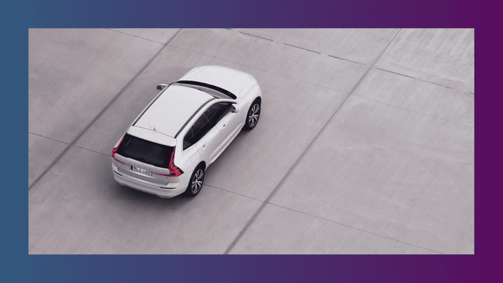 Volvo XC60 2025 сверху