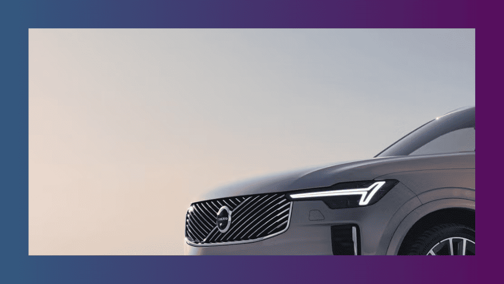 VolvoXC90 2025 решетка и фары