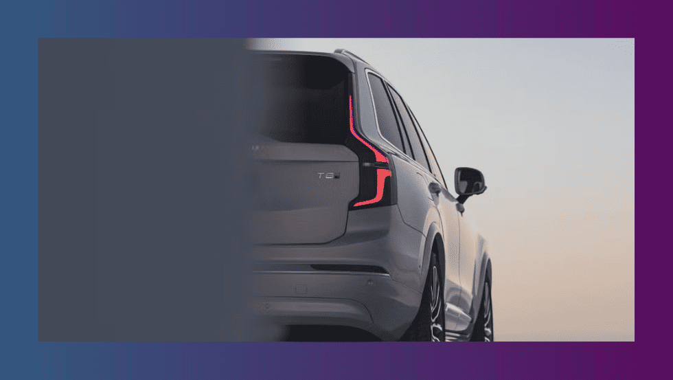 Volvo XC90 2025 сзади