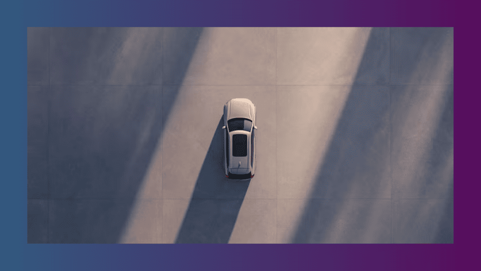 Volvo XC90 2025 Сверху