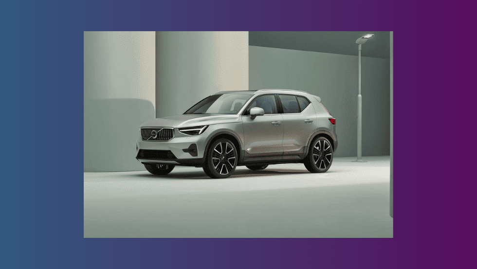 VolvoXC40 зеленый оттенок