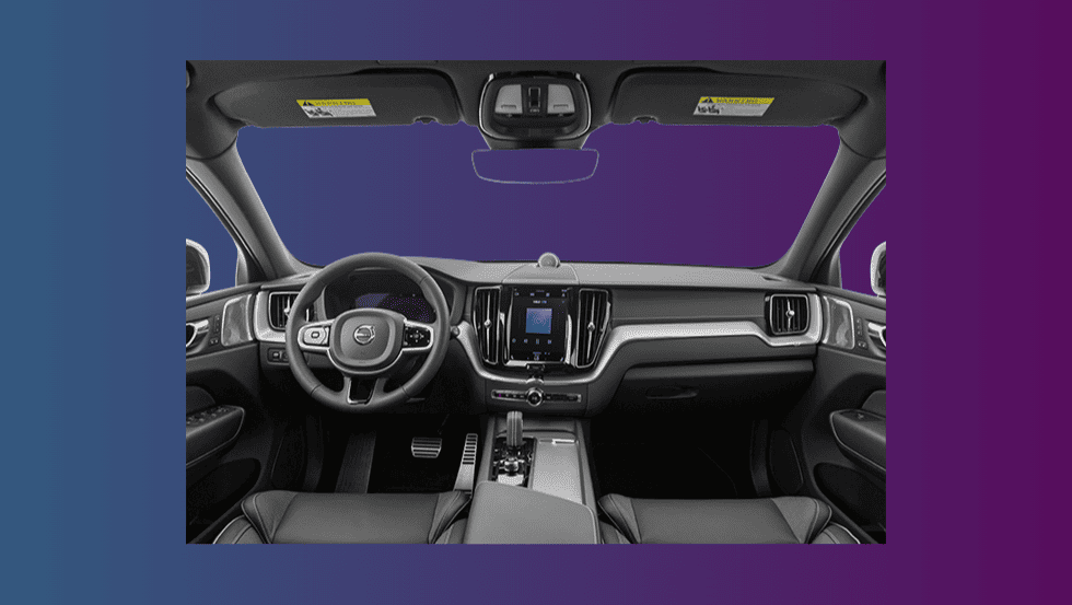 Volvo XC60 2025 информационно-развлекательная панель