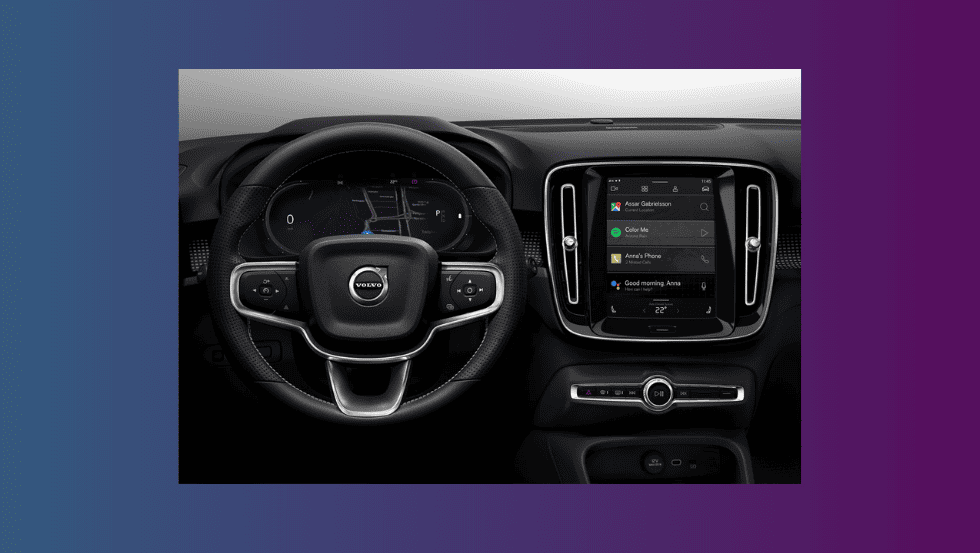 Приборная панель XC40